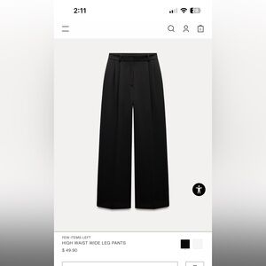 The Effortless Pant by Wilfred from Zara